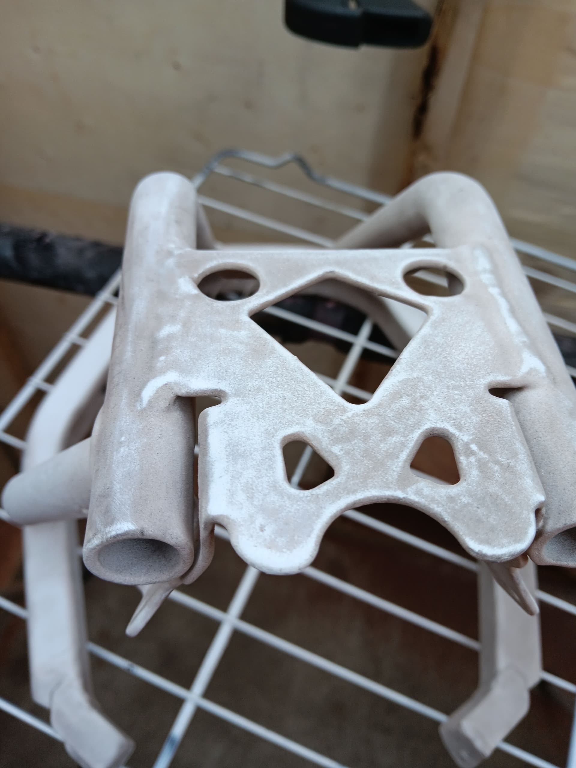 Gallery photos for Gloss White Powder Coat on a Snowfront Bumper: Image #2